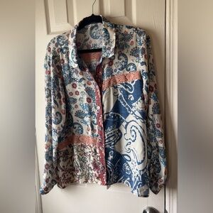 Multicolor Floral Shirt XL